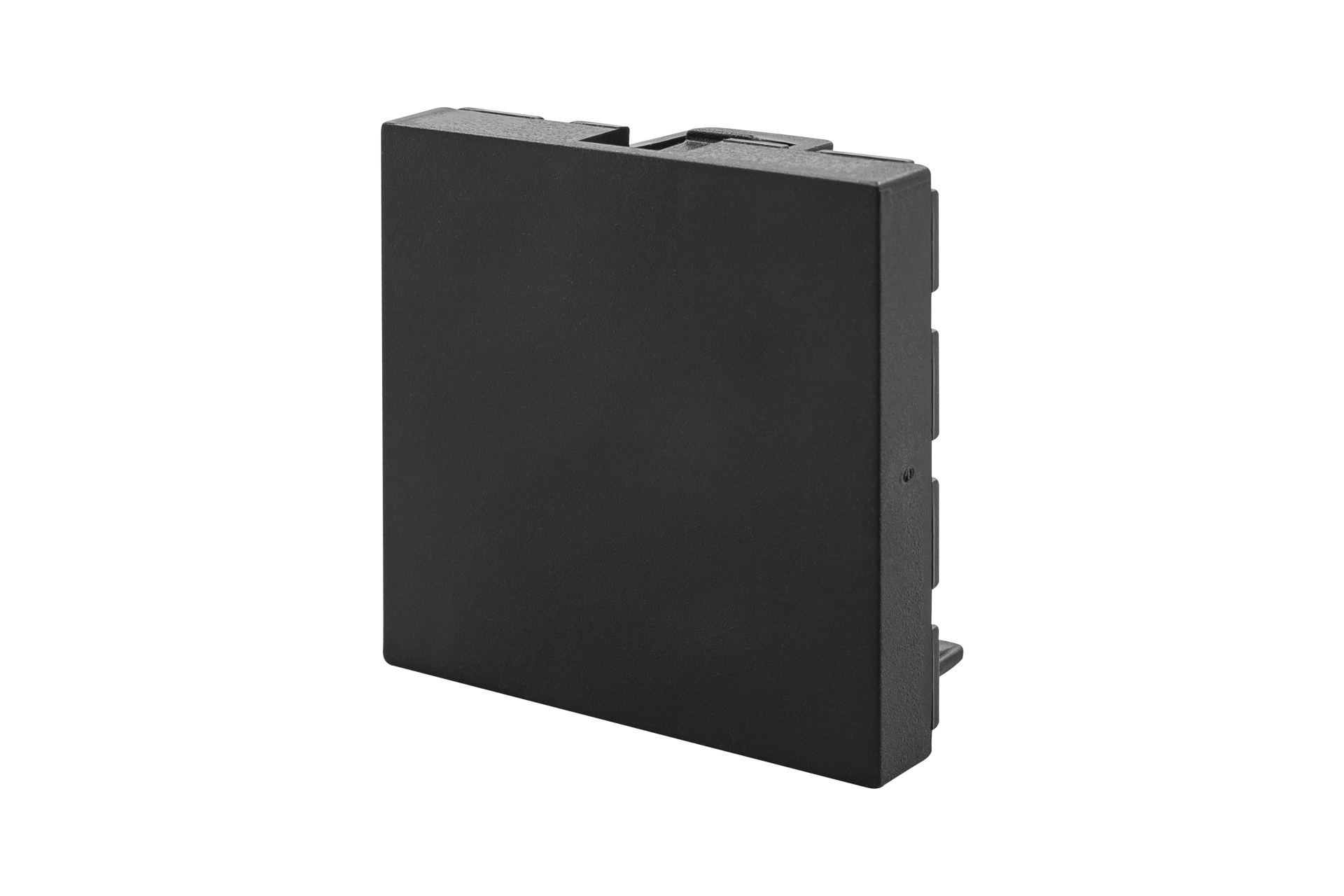45x45 mm Boş Kapak (Siyah)