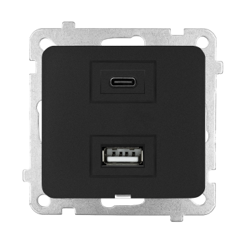 İkili USB Şarj Prizi (Type-C + Type-A) KOLİ
