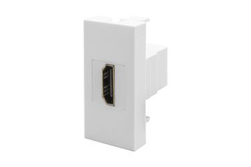 45x22,5 mm HDMI Dişi Giriş Çıkışlı (Beyaz) ADET