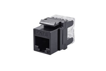 Cat 6E Data Soketi (Siyah)