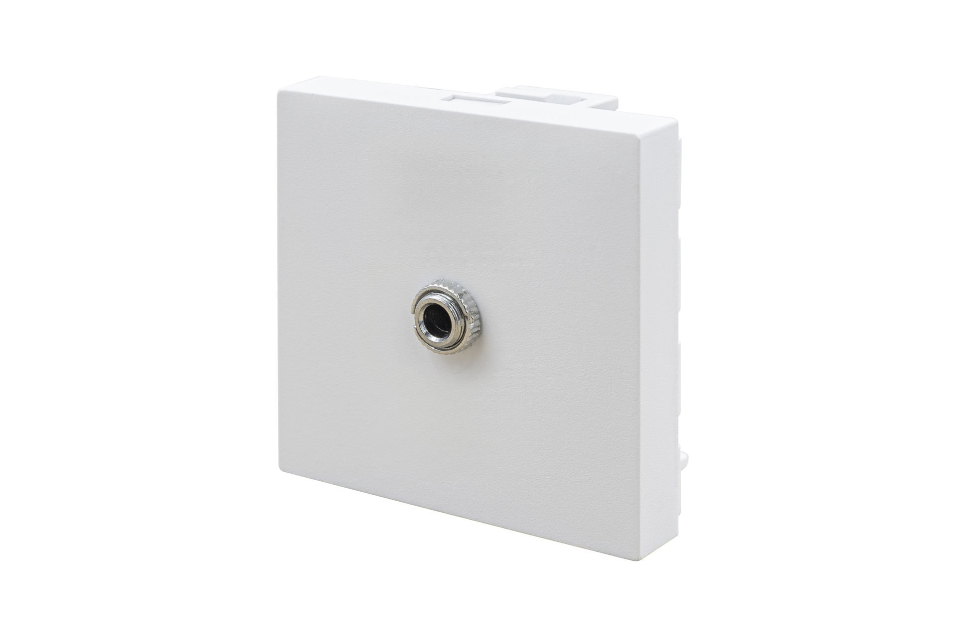 45x45 mm Stereo Jack (3,5 mm) (Beyaz) KOLİ