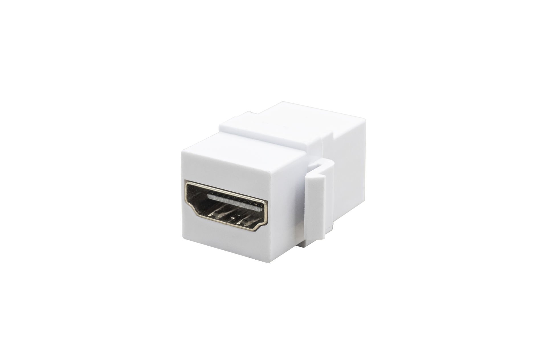HDMI Konnektör Dişi Giriş Çıkışlı (Beyaz) KUTU