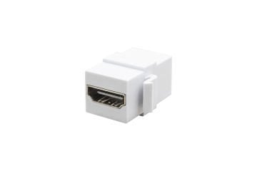 HDMI Konnektör Dişi Giriş Çıkışlı (Beyaz) KUTU