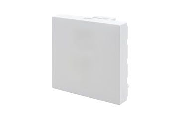 45x45 mm Boş Kapak (Beyaz) KOLİ
