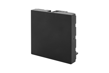 45x45 mm Boş Kapak (Siyah) KUTU
