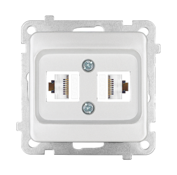 İkili Data Prizi (Cat 6 + Cat 6) KOLİ
