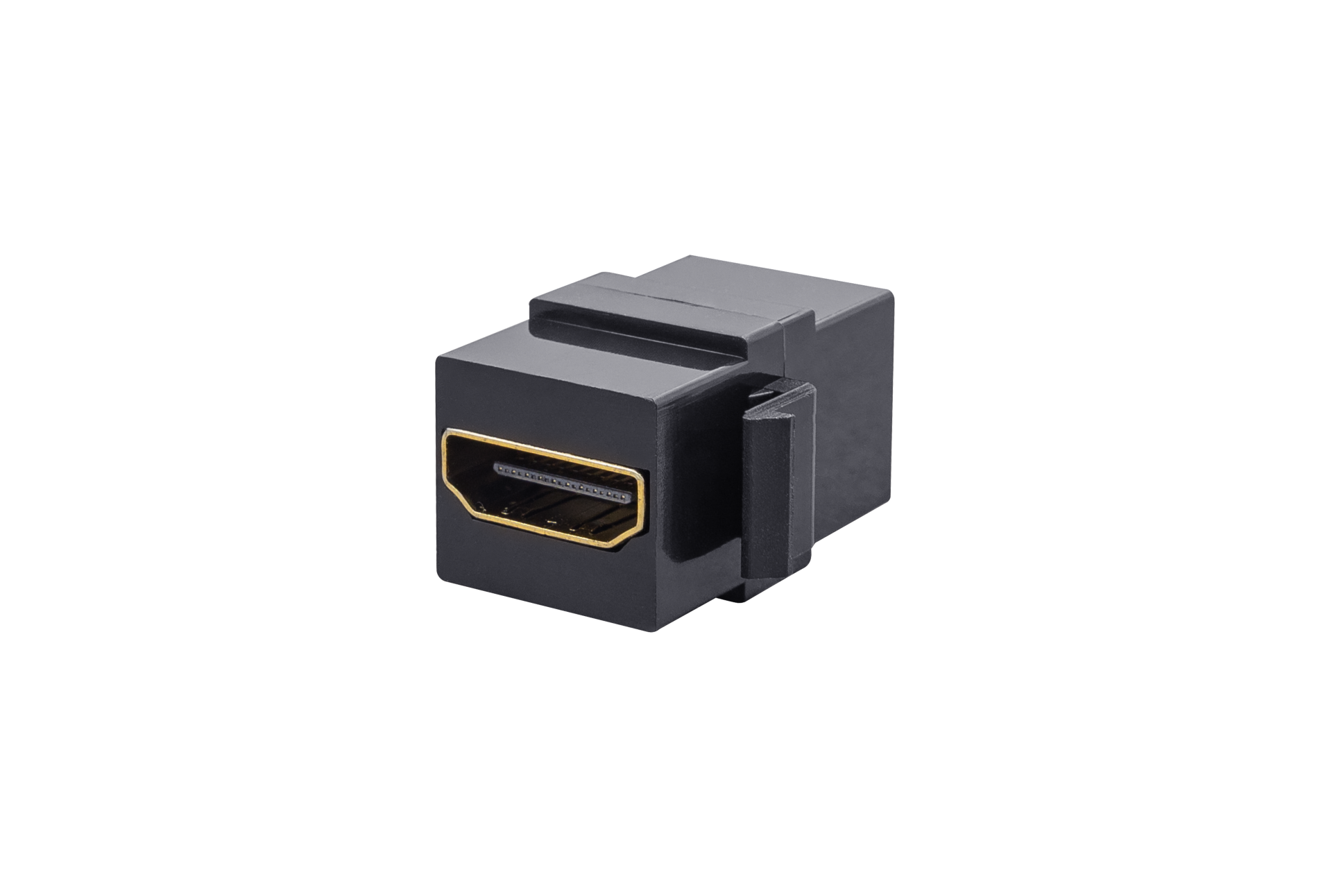 HDMI Konnektör Dişi Giriş Çıkışlı (Siyah) ADET