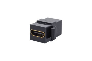 HDMI Konnektör Dişi Giriş Çıkışlı (Siyah) ADET