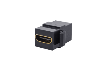 HDMI Konnektör Dişi Giriş Çıkışlı (Siyah) KOLİ