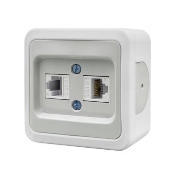 İkili Data Prizi (Cat 6 + Cat 6) KUTU