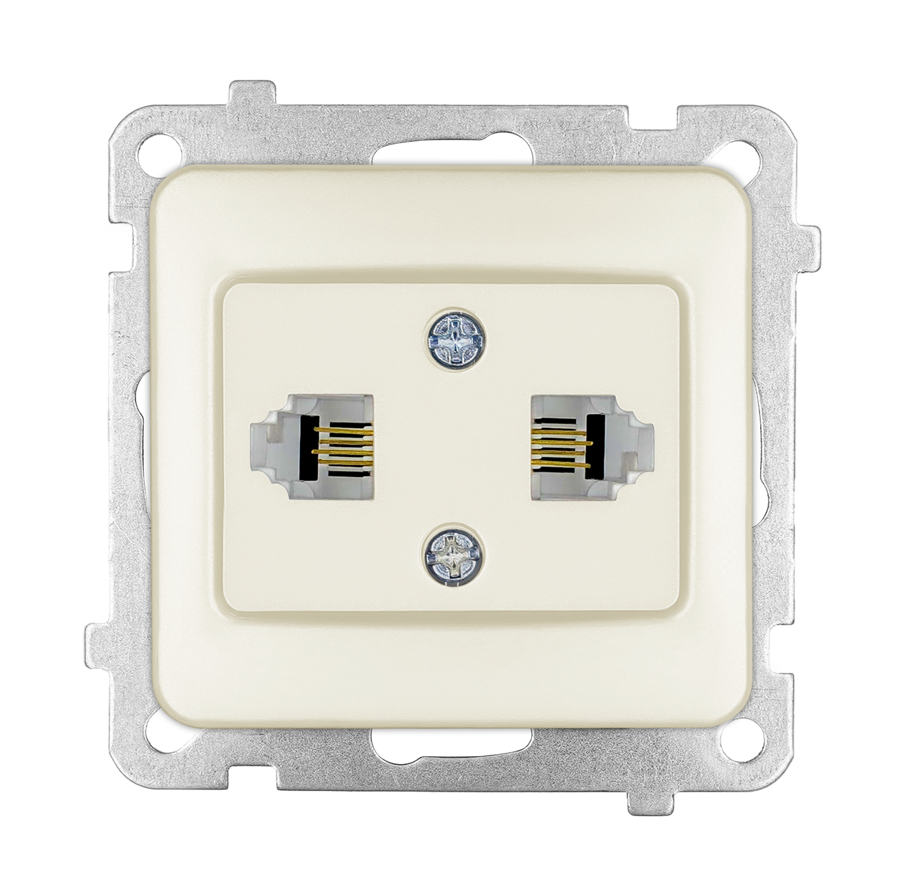 İkili Numeris Telefon Prizi (Cat 3 + Cat 3) KOLİ