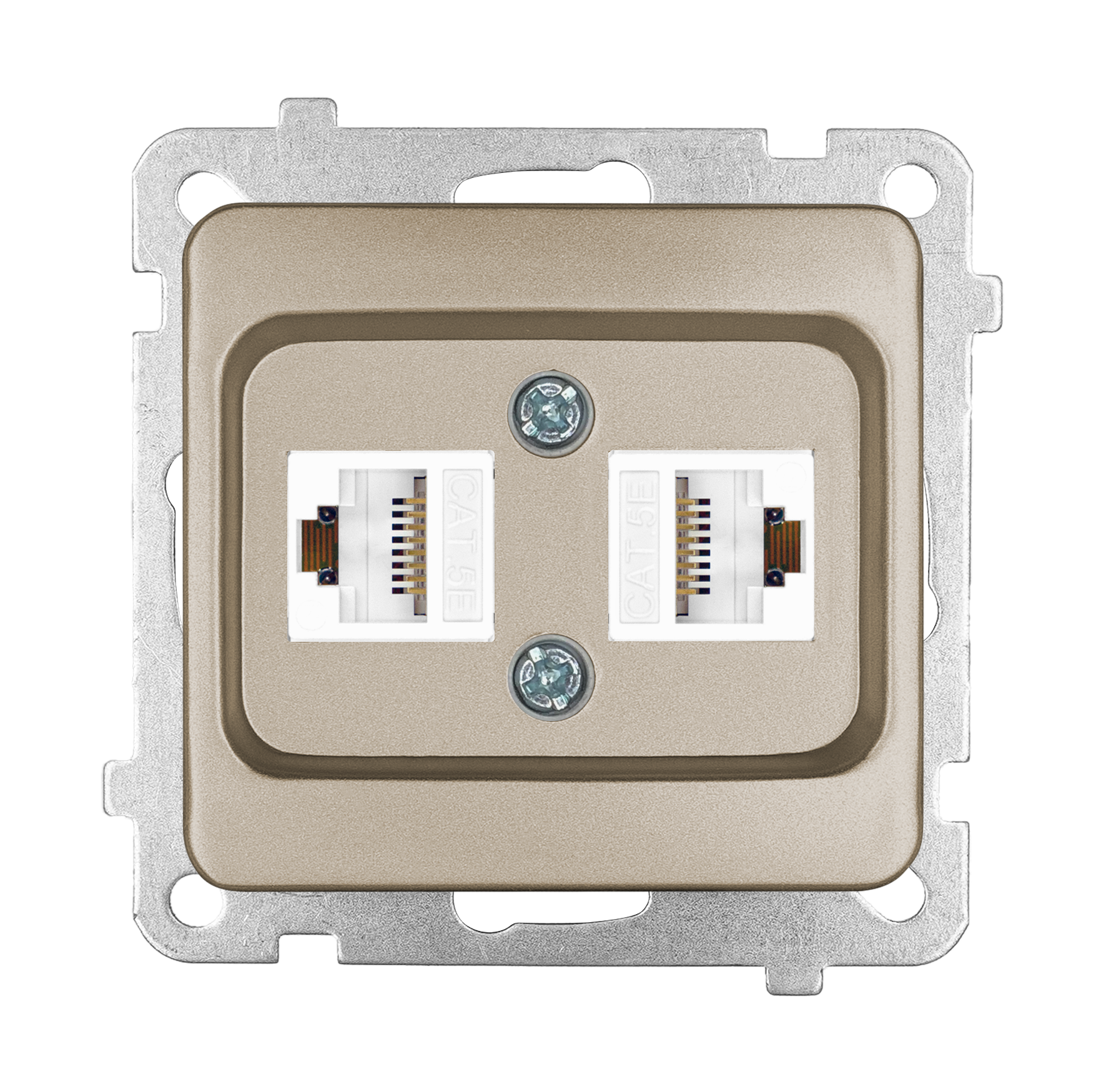 İkili Data Prizi (Cat 5 + Cat 5)